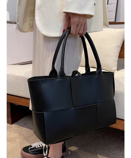 square parts tote bag /5color　FL2336