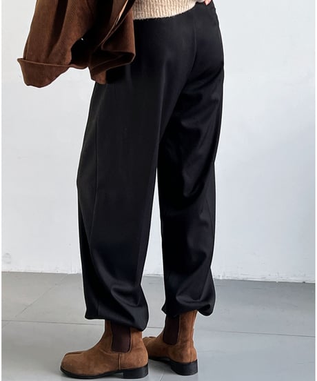 linen wide-leg pants /3color　FL2704
