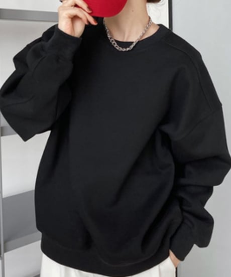 round neck sweatshirt /3color　FL2624