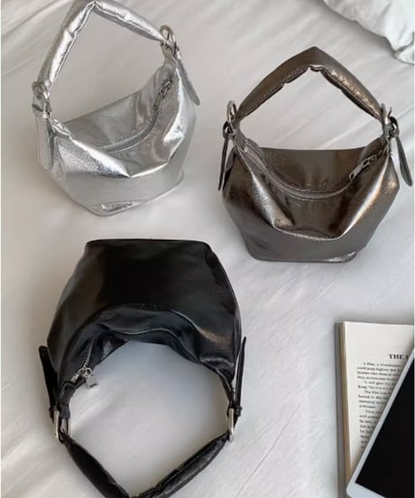 metallic handbag /3color　FL2323