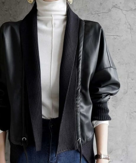 eco leather jacket　FL2510