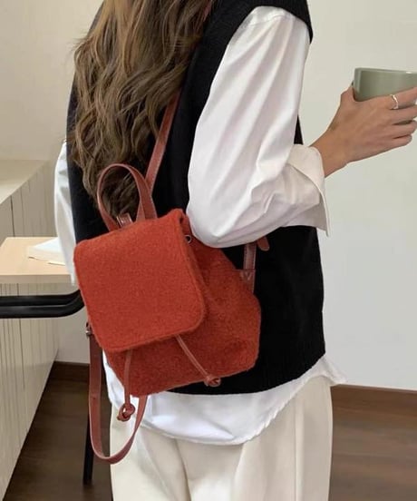 retro mini backpack /4color  FL2971