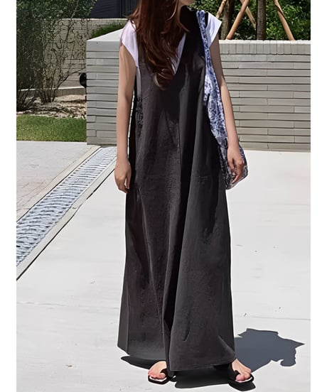 wide leg overalls　FL2460