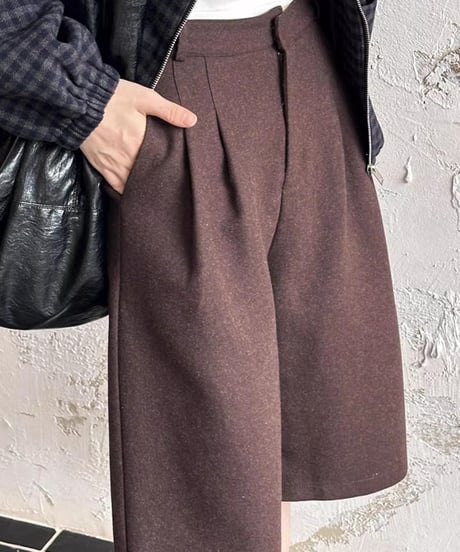 wool half pants /２color　FL2817