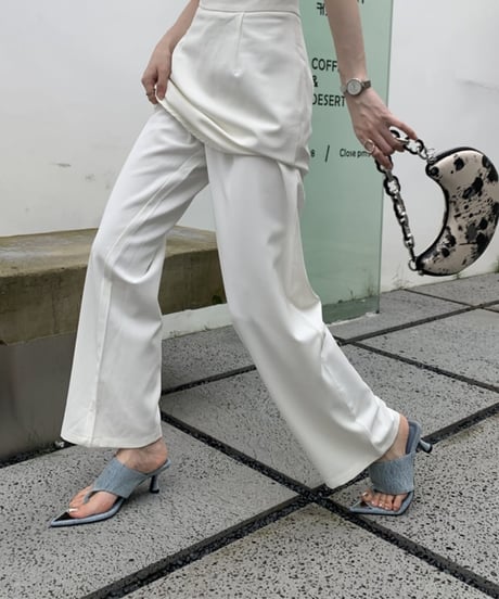 pointed toe heel sandals /3color　FL2316