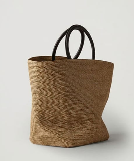 ring handle adult basket bag　FL2123