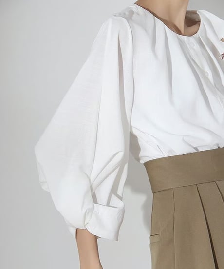 volume sleeve blouse　FL2578