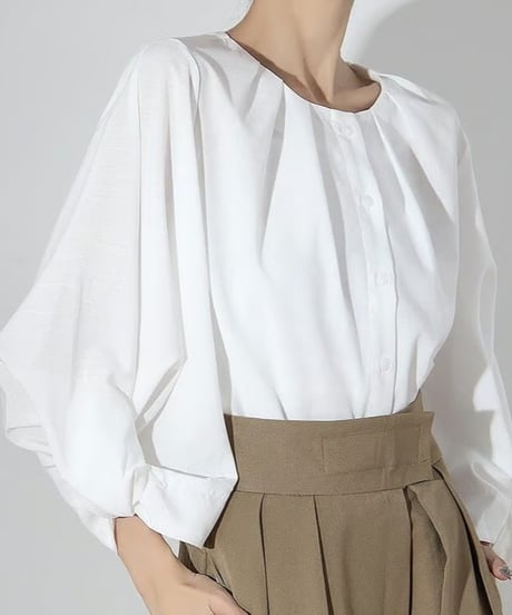 volume sleeve blouse　FL2578
