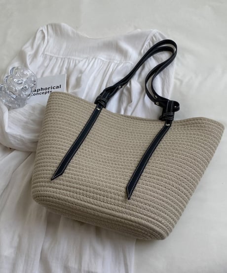 strap basket bag /2color　FL2339