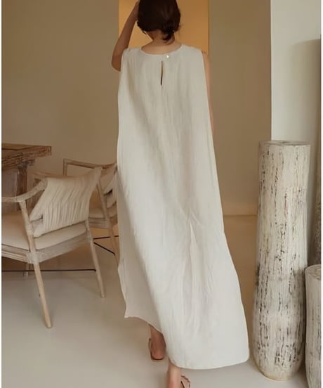 sleeveless dress /3color　FL2007