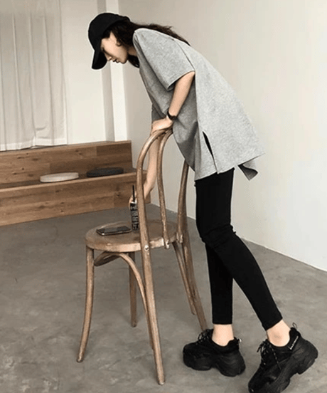 loose fit short sleeve tee /3color　FL3466
