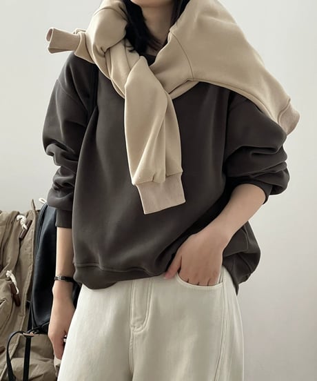 front logo sweat pullover  /3color　FL3125