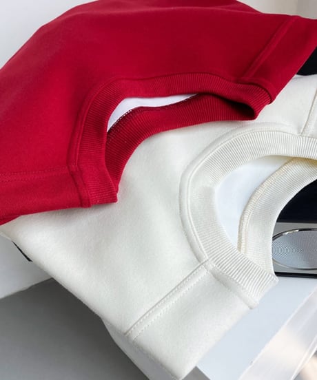 round neck sweatshirt /3color　FL2624