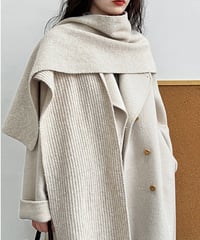 nitto large shawl scarf /4color　FL2670