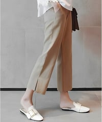 slit casual pants /3color　FL2050