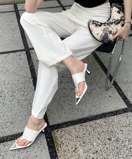 pointed toe heel sandals /3color　FL2316