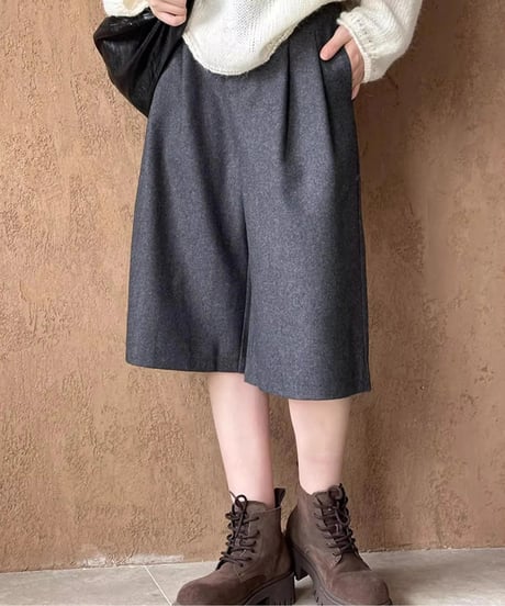 wool half pants /２color　FL2817