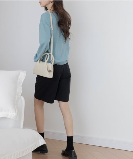 u-neck pullover knit /3color　FL3297