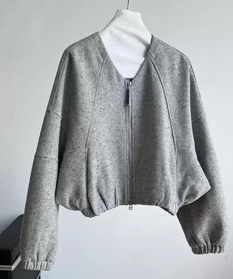 casual short designed jacket　FL2958