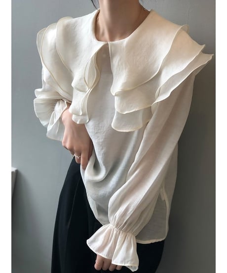 doll collar sweet blouse　FL2170