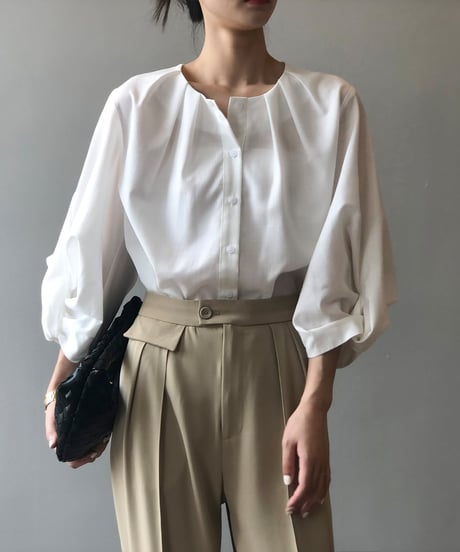 volume sleeve blouse　FL2578