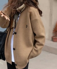 "p" one-point cardigan　FL2529