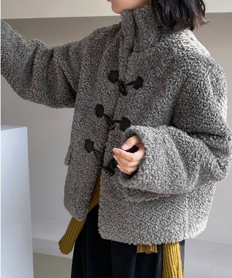 stand collar babo an jacket /2color　FL3018