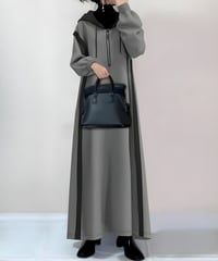 long hoodie dress FL3488