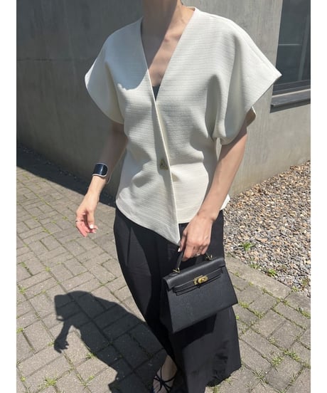 summer vest jacket /2color　FL2055