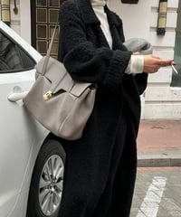 long knit cardigan /2color　FL2949
