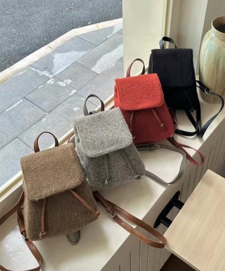 retro mini backpack /4color  FL2971