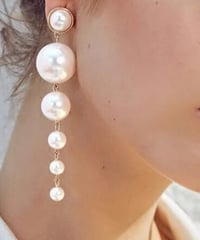 long 6-strand pearl piece　FL2948
