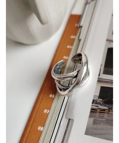 multiple cross volume open ring　FL2378