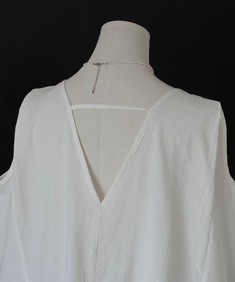 back design sleeveless /2color　FL3422