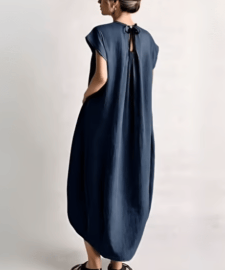 loose fit a-line dress　FL3472