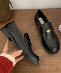 retro penny loafers /2color  FL2962