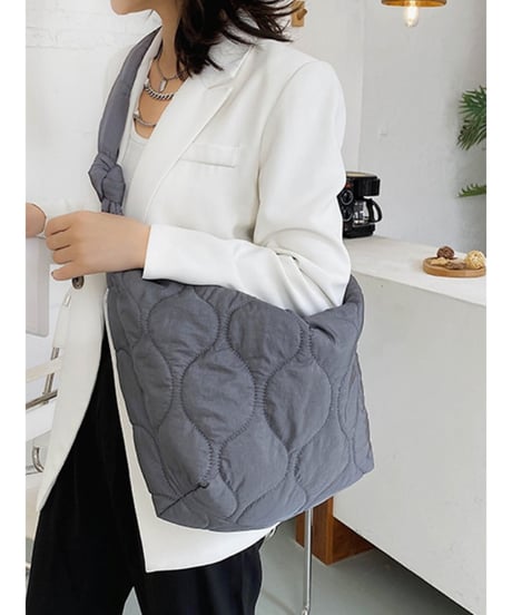 quilted shoulder bag /3color　FL2331