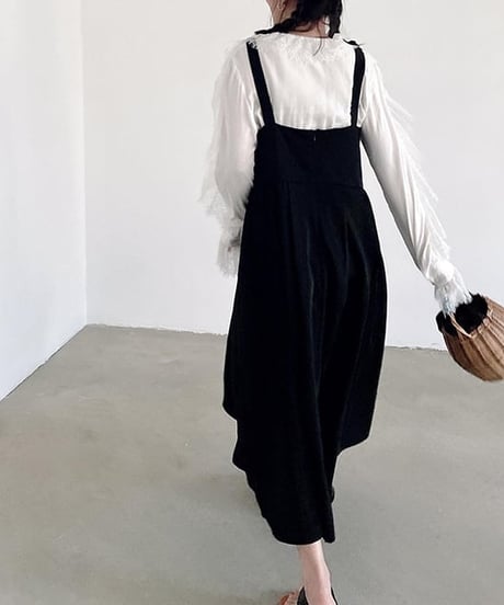 black jumper skirt　FL2397