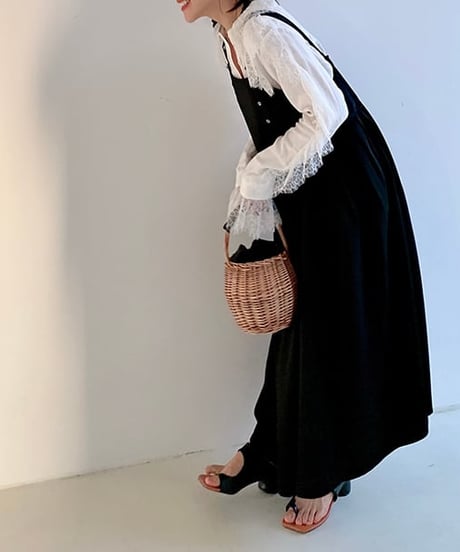 black jumper skirt　FL2397