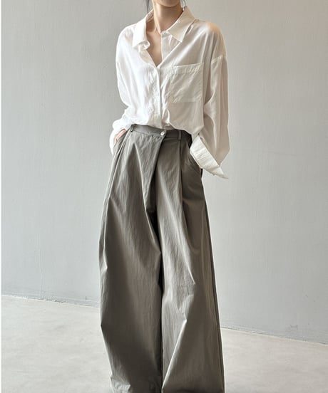 basic loose shirt /4color　FL2735