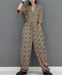 print jumpsuit　FL2409