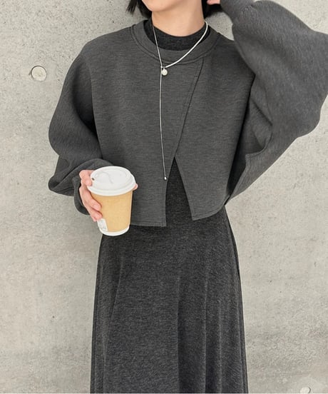 slit designed pullover　FL2974