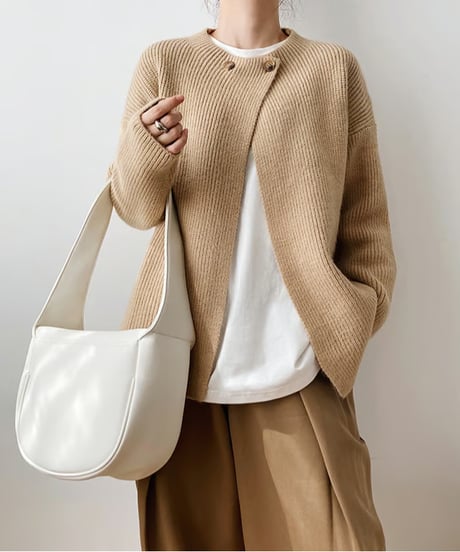 long sleeve cardigan sweater /3color　FL2995