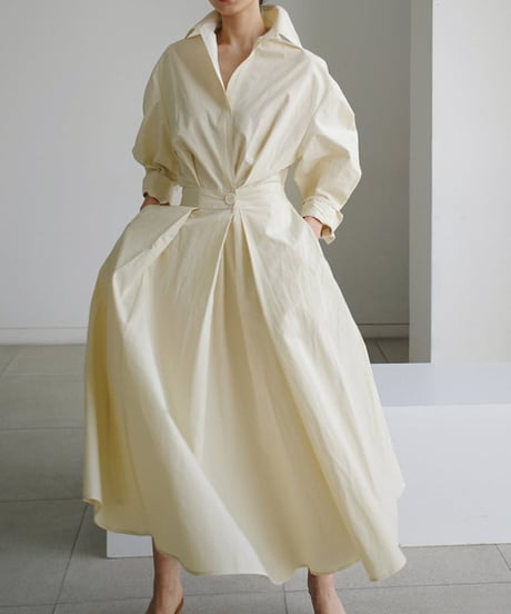 high-west campus style long dress　FL2146