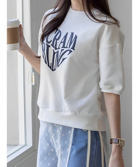 art logo half sleeve t-shirt FL3428