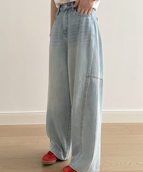 wide leg denim　FL3345
