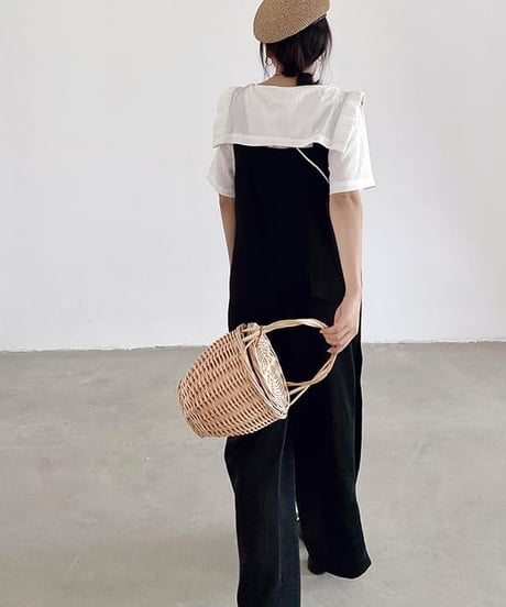 black salopette　FL2399