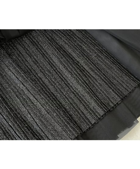 a-line pleated tulle skirt /3color  FL2963