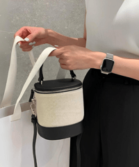 bicolor vanity bag　FL2338