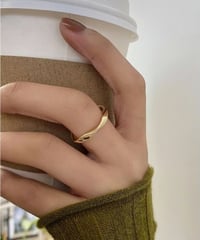 twist design ring /2color　FL2360